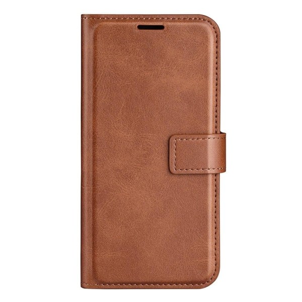 Lompakko Nahkakotelo For Xiaomi Redmi Note 12 - Vaalean Ruskea Brown