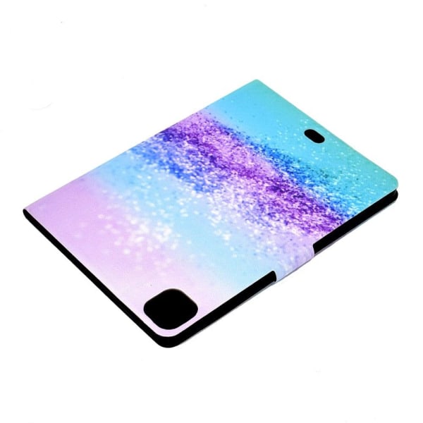 iPad Pro 11 (2021) / Air (2020) kaunis kuvio nahkainen flip case - Kimalteleva Jauhe Multicolor