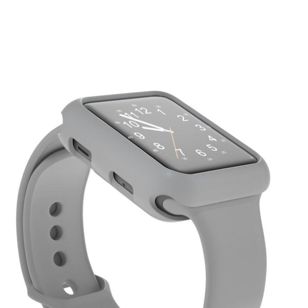 Apple Watch Series 3/2/1 42mm kestävä kotelo - Vaalean Harmaa Silver grey