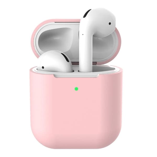 Apple Airpods silikonfodral till laddningsetui - Roséguld Rosa
