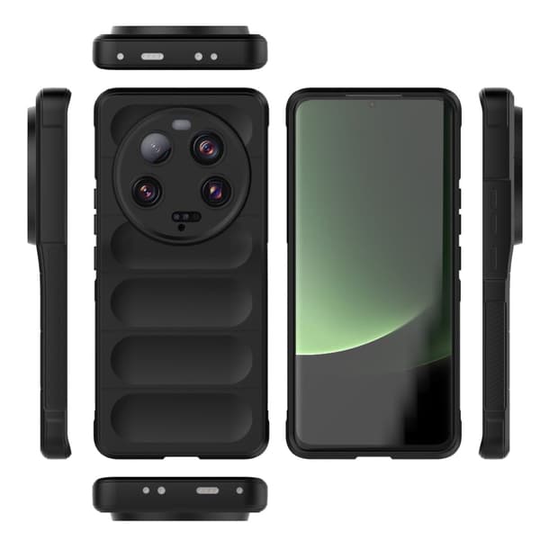 Blødt grebsformet cover til Xiaomi 13 Ultra - Hvid White