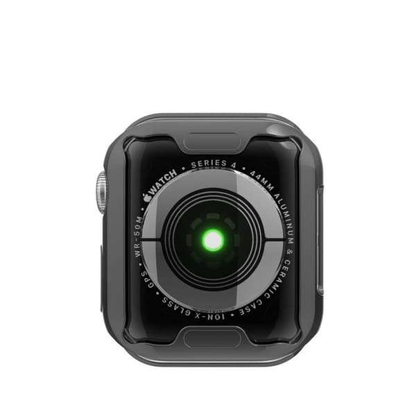 Apple Watch Series 3/2/1 38mm Galvanisering Glans Ramme - Svart Black