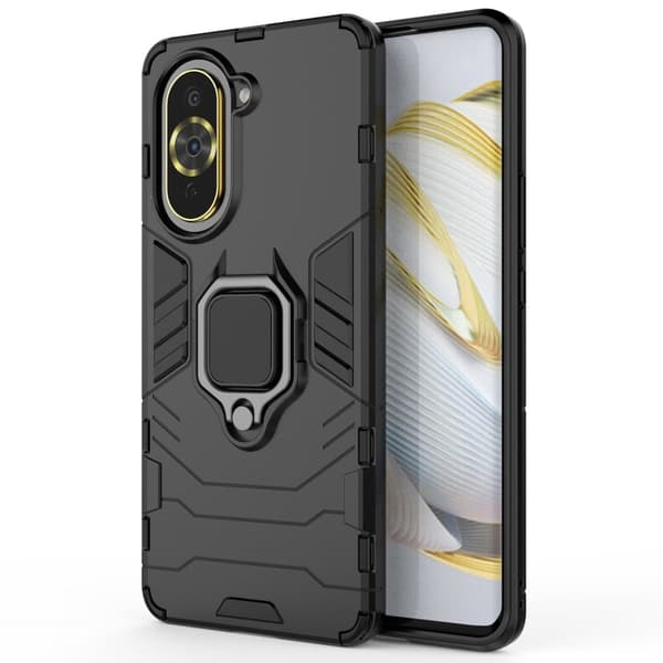 Ring Guard-etui - Huawei nova 10 Pro - Svart Black