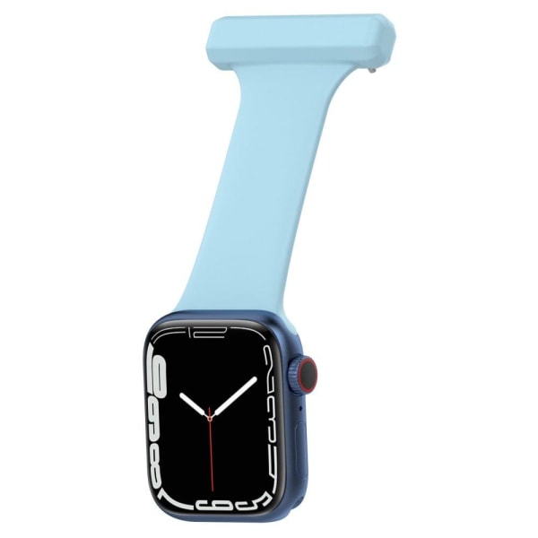 Apple Watch Series 8 (41mm) silikone-urrem til ophængning - Himmelblå Blue