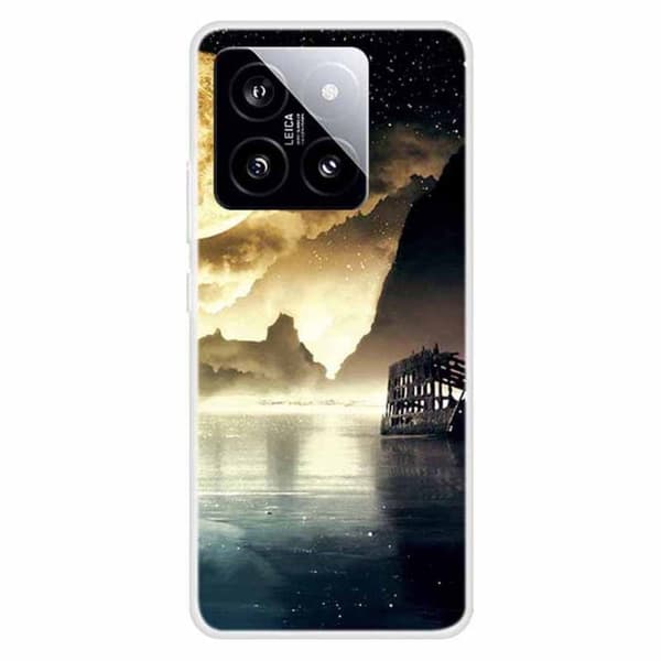 Imagine Xiaomi 14 cover - Måneskin Ved Søen White