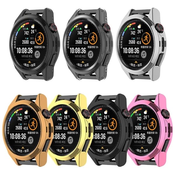 Huawei Watch GT Runner galvaniseret cover - Lyserød Pink