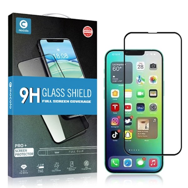 MOCOLO HD iPhone 14 Plus skärmskydd i härdat glas Transparent