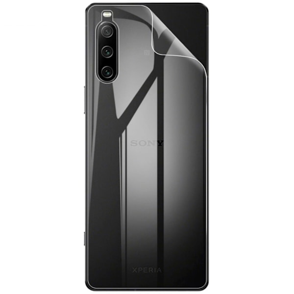 IMAK Hydrogel III baksidesskydd till Sony Xperia 10 IV Transparent