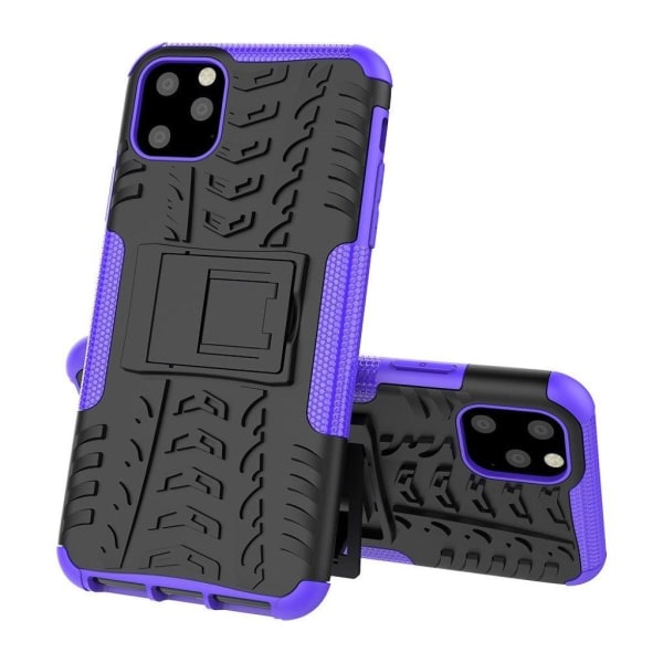 Offroad iPhone 11 Pro Max kuoret - Musta / Violetti Black