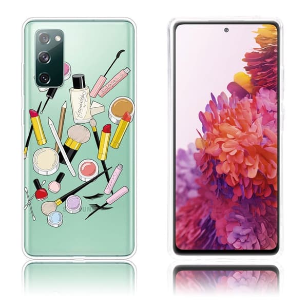 Deco Samsung Galaxy S20 FE 5G / Samsung Galaxy S20 FE skal - Kosmetika multifärg