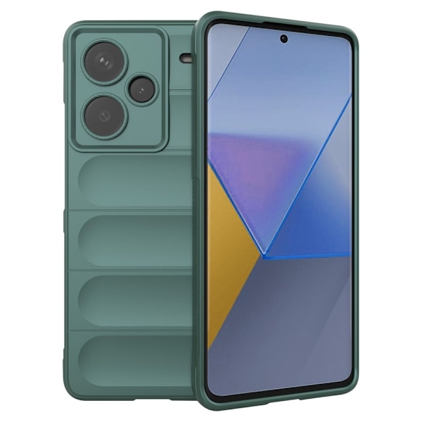 Mjukt greppformat Xiaomi Redmi Note 13 Pro skal - Grön Grön