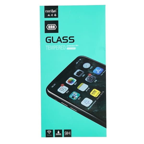 RURIHAI H9 karkaistua lasia näytönsuoja ZTE Blade A72 varten Transparent