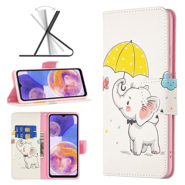 Wonderland Samsung Galaxy A73 fodral -Flerfärgad multifärg