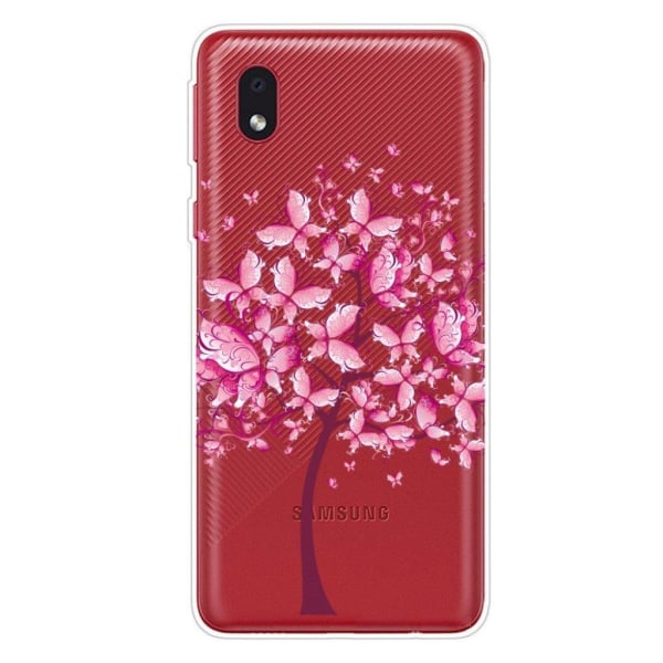 Deco Samsung Galaxy A01 Core kotelot - Kukka Puu Pink