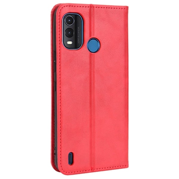 Bofink Vintage Nokia G11 Plus Læder Etui - Rød Red