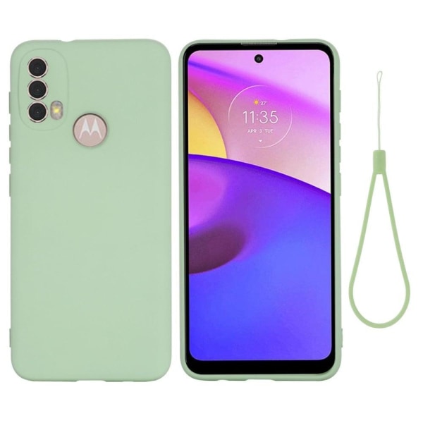 Matta nestesilikoninen kuori Motorola Moto E30 / Motorola Moto E40 / Motorola Moto E20 - Vihreä Green