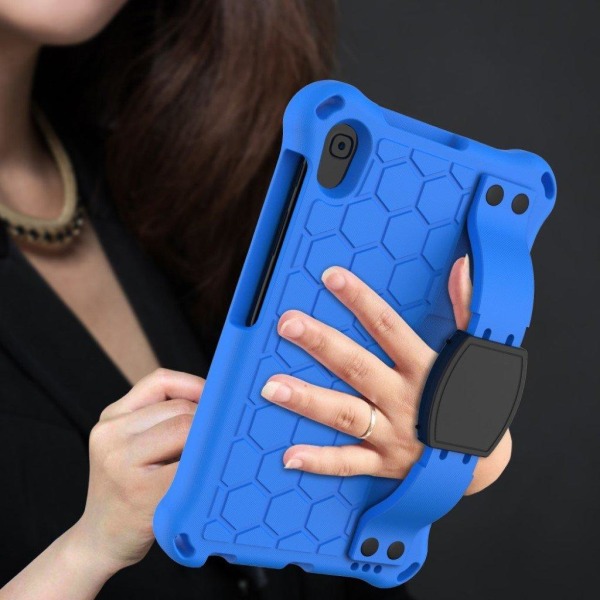 Huawei M5 Lite 8 honeycomb style case - Blue / Black Blue