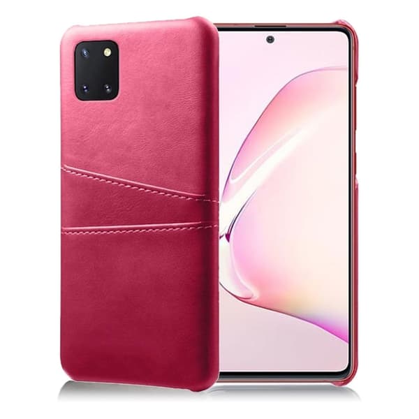 Dual Card Cover - Samsung Galaxy Note 10 Lite - Rose Pink