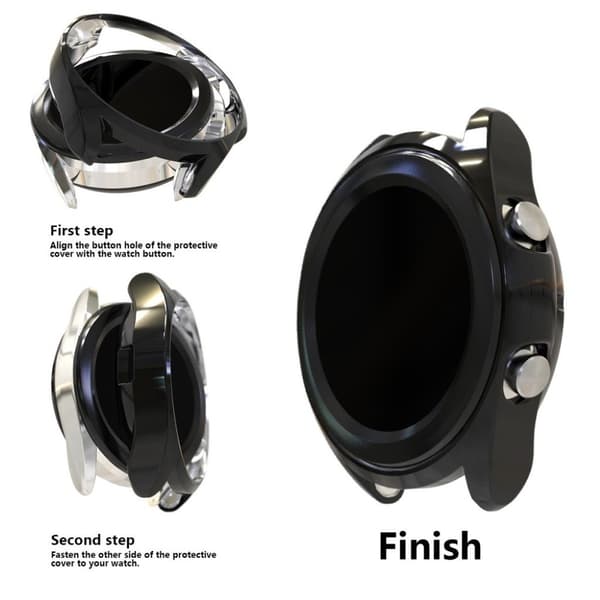 Samsung Galaxy Watch 3 (41mm) galvaniseringsramme - Svart Black