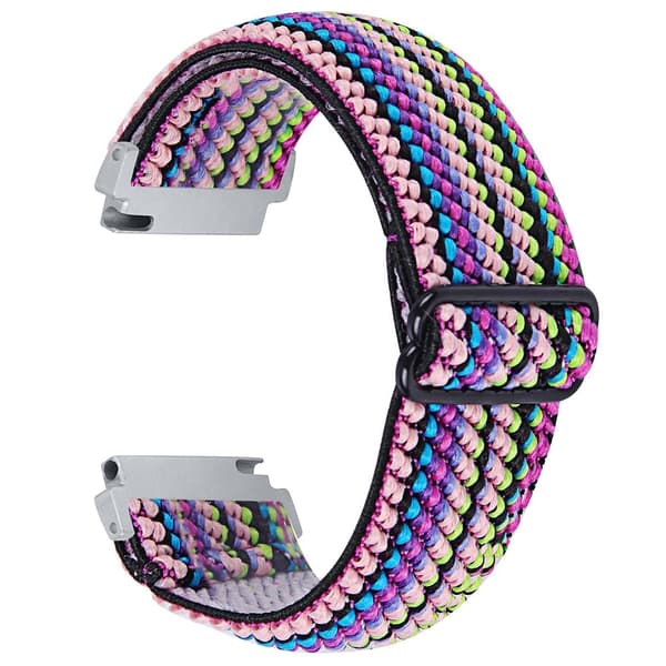 Urrem Gabb Watch 2 Mønster print Elastic Nylon Wrist Band - Style 9 Multicolor