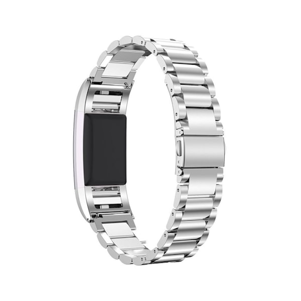 Fitbit Charge 2 slitstark klockarmband - Silver Silvergrå