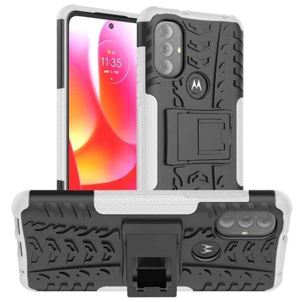 Offroad Motorola Moto G Power (2022) skal - Vit Vit