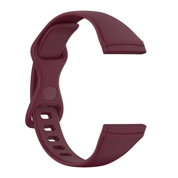 Fitbit Versa 4 / Sense simple kellon hihna - Viininpunainen Koko: L Red