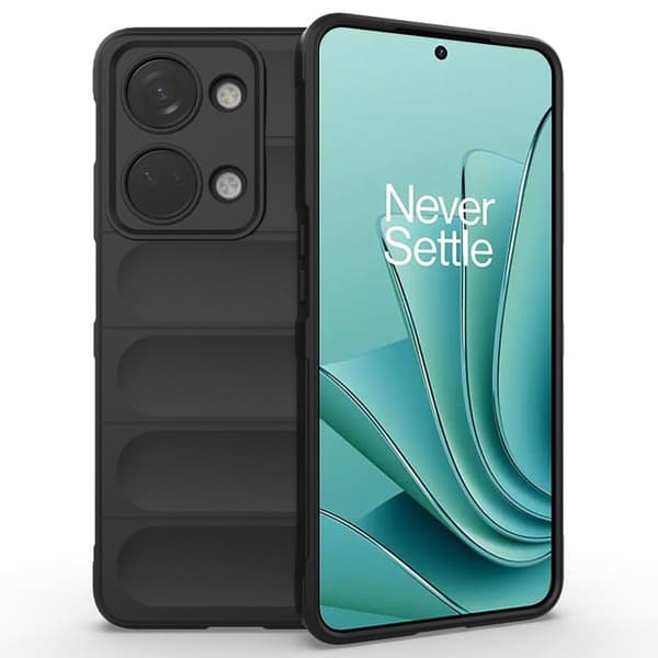 Mjukt greppformat OnePlus Nord 3 / OnePlus Ace 2V skal - Svart Svart