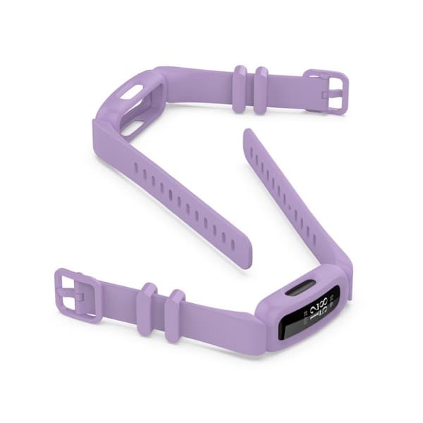 Fitbit Ace 3 / Inspire 2 integreret urrem - Lyselilla Purple