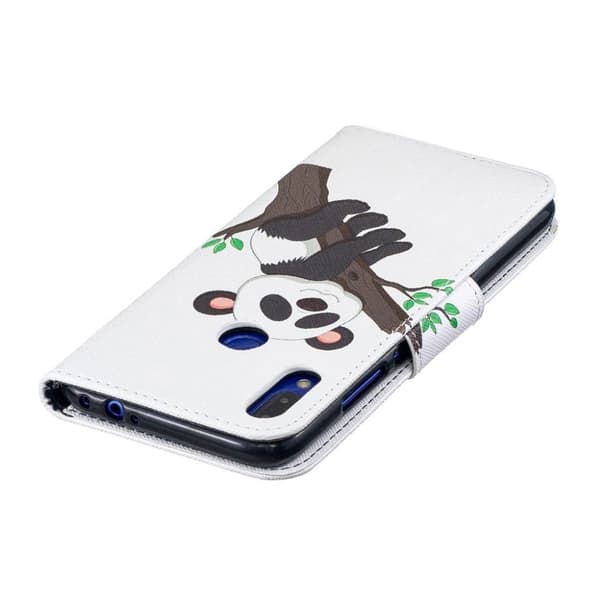 Wonderland Xiaomi redmi Note 7 / Note 7 Pro / Note 7S flip case - Panda Klatring treet Multicolor