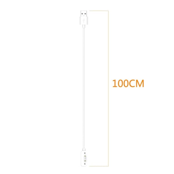 100 cm magnetisk opladningsdock til Xiaomi Watch - Hvid White