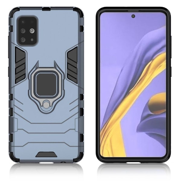 Ring Guard skal - Samsung Galaxy A51 - Blå Blå