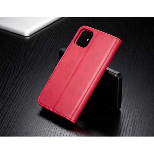 LC.IMEEKE iPhone 11 Flip kotelot - Punainen Red
