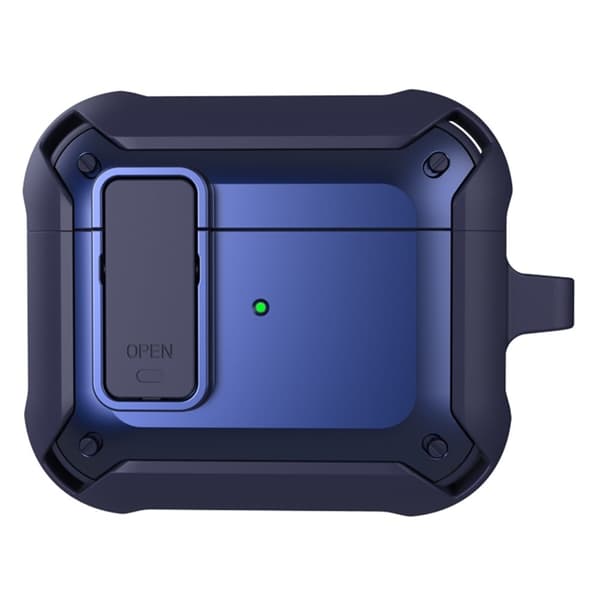 AirPods 3 snap-on cover design TPU-etui - Blå Blue