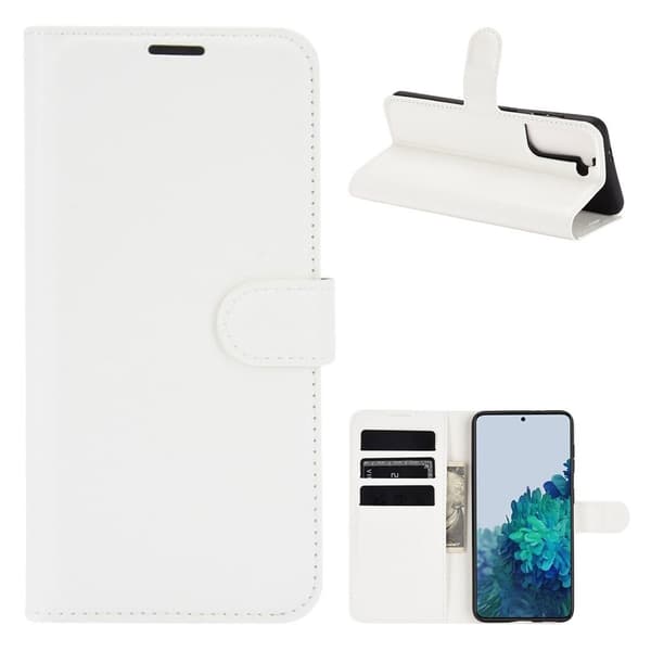Classic Samsung Galaxy S21 Plus 5G fodral - Vit Vit