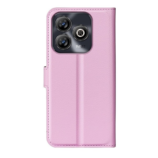 Klassisk ZTE Blade A75 flip etui - Lyserød Pink