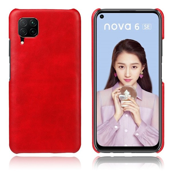 Prestige kuoret - Huawei P40 Lite / Nova 6 SE - Punainen Red