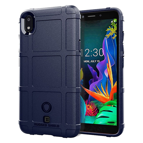 Rugged Shield LG K20 (2019) skal - Blå Blå