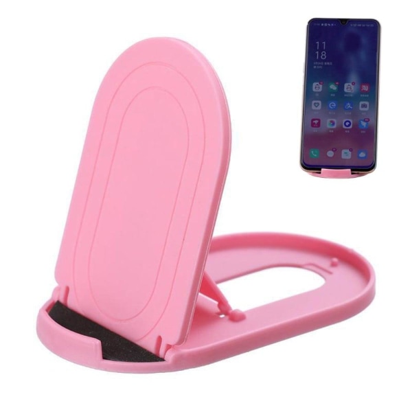 Universal folding phone desk stand - Pink Rosa