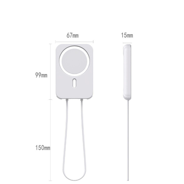 Apple MagSafe -latauslaitteen silikonisuojus - Vihreä Green