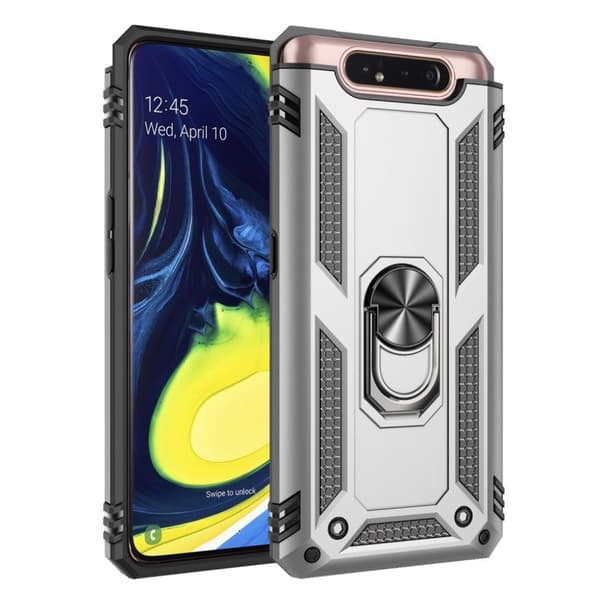 Bofink Combat Samsung Galaxy A80 deksel - Sølv Silver grey