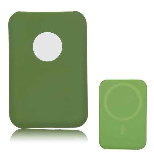 Apple MagSafe-laddare - silikonskydd - Matcha Grön Grön