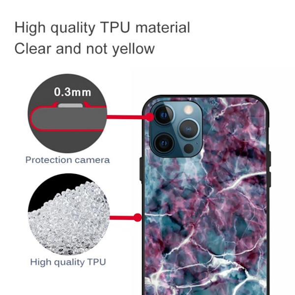 Imagine iPhone 13 Pro Max Suojakotelo - Lightning Multicolor
