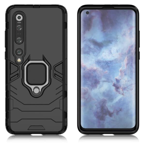 Ring Guard kuoret - Xiaomi Mi 10 Pro - Musta Black