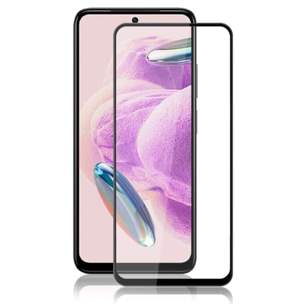 AMORUS erittäin vahva lasi näytönsuoja Xiaomi Redmi Note 12S varten Transparent