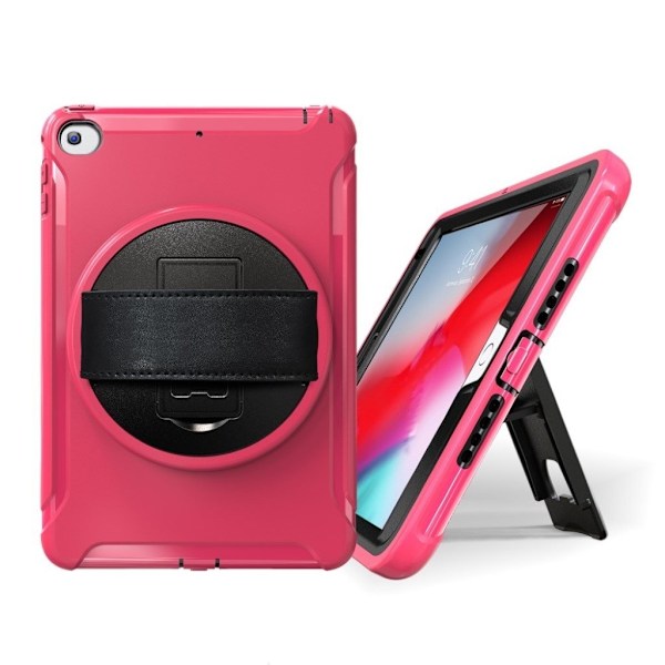 iPad Mini (2019) 3 lags multifunksjons hybrid deksel  - Sort Pink