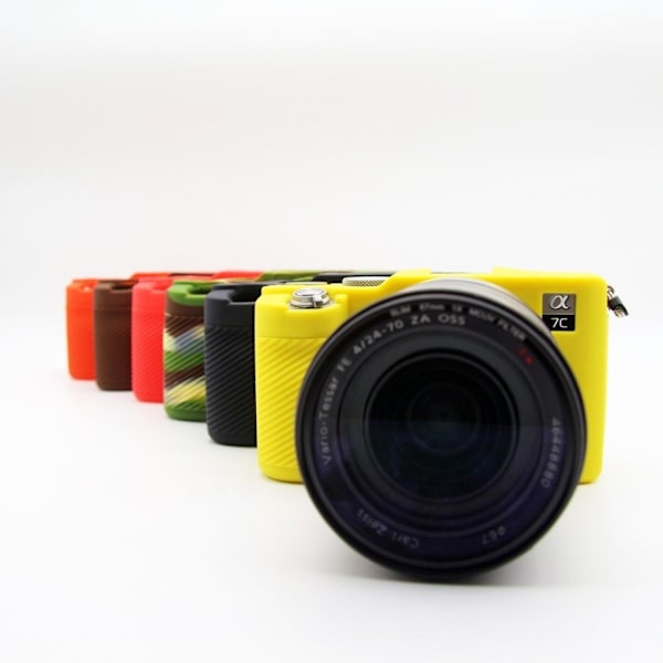 Sony a7C silikonveske - Gul Yellow