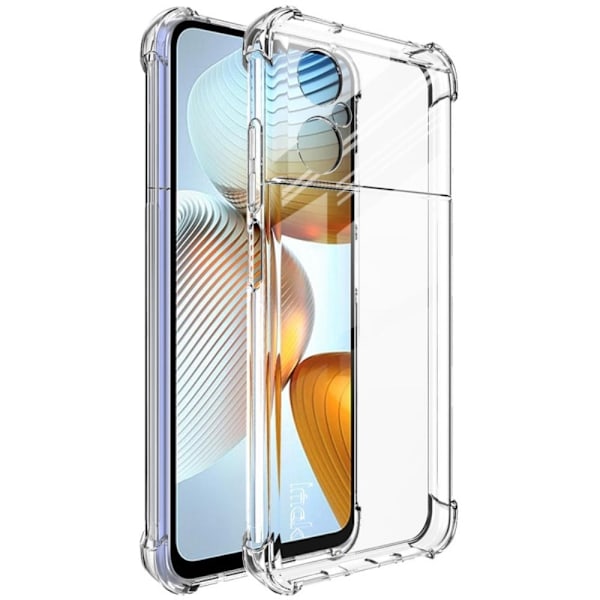 IMAK turvatyynyn suojus Xiaomi Poco M4 5G:lle - Läpinäkyvä Transparent