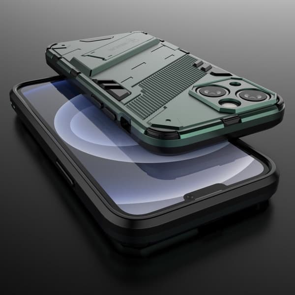 Støtsikkert hybriddeksel for iPhone 13 Mini - Grønn Green