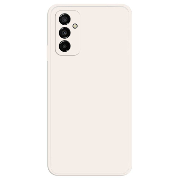 Avfasat gummerat droppskydd för Samsung Galaxy M23 / F23 - Beige Brun